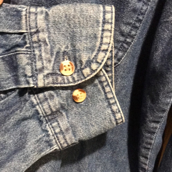 Men’s 2XT Cotton Denim Button Long Sleeve - Picture 5 of 14